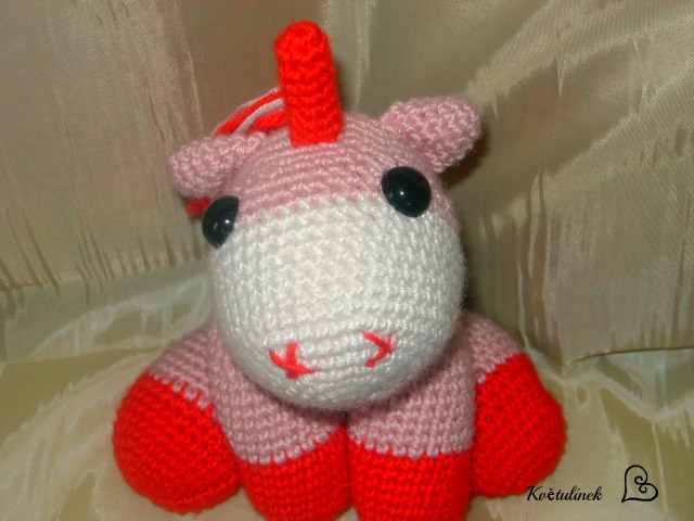 NÁVOD na háčkovaného jednorožce