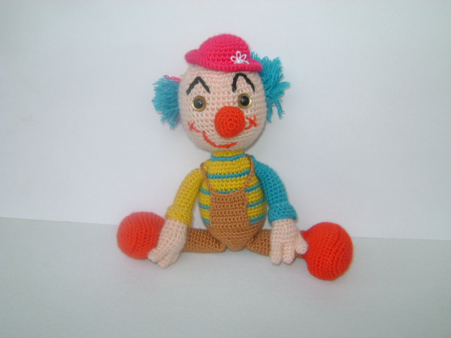 NÁVOD na háčkovaného klauna