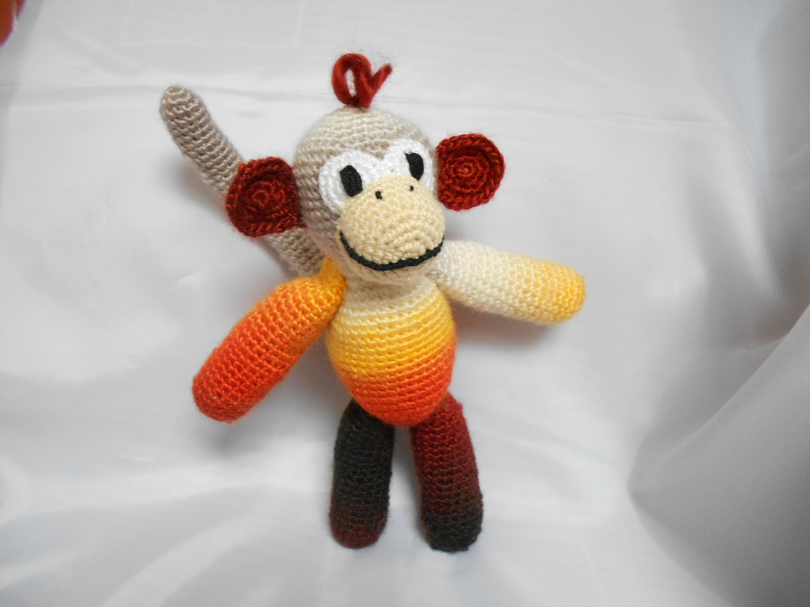 NÁVOD na háčkovanou opičku