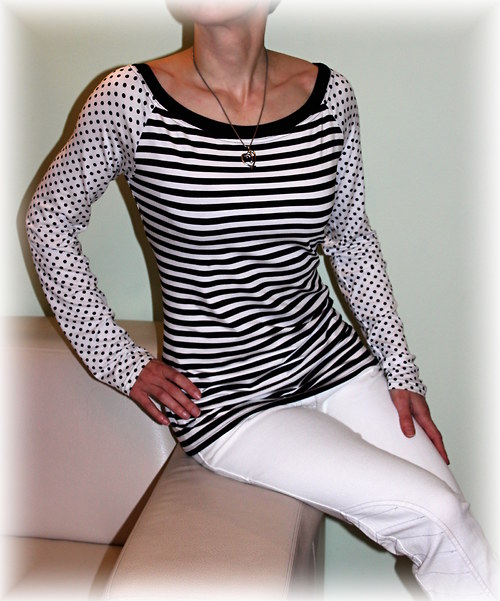 Triko s raglánovým rukávem na přání