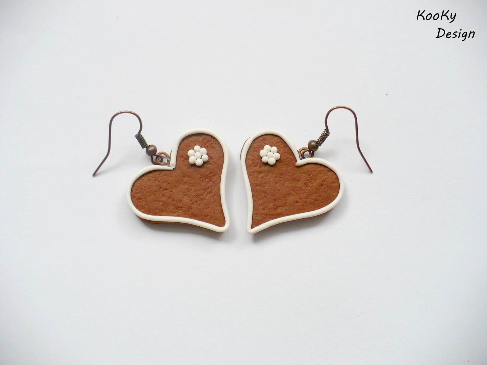 Visací náušnice - perníčky