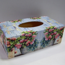 Krabice na kapesníky - Květináče