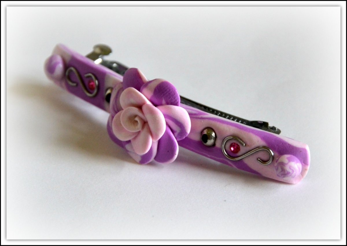 Spona růž z Kolekce "Queen of Flowers"