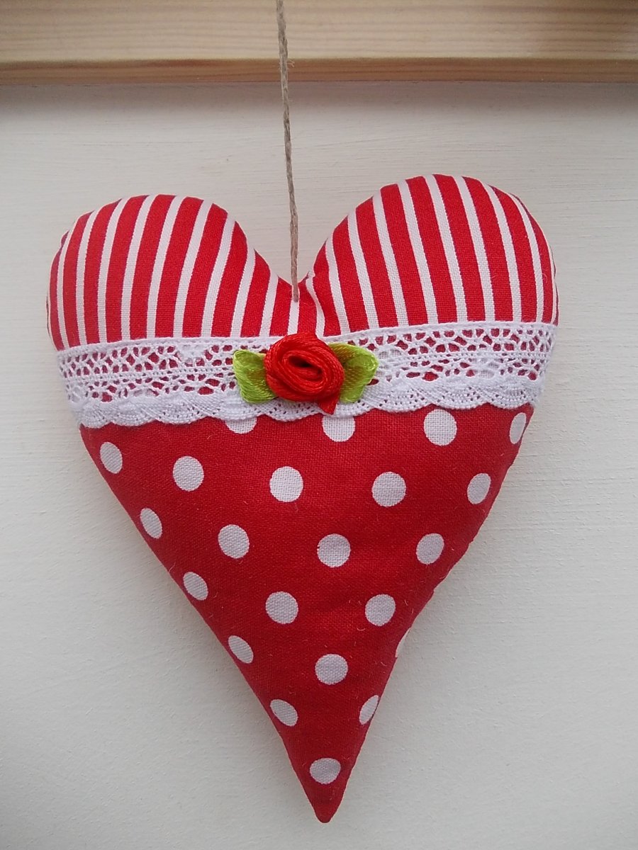 Dekorace - srdíčko 