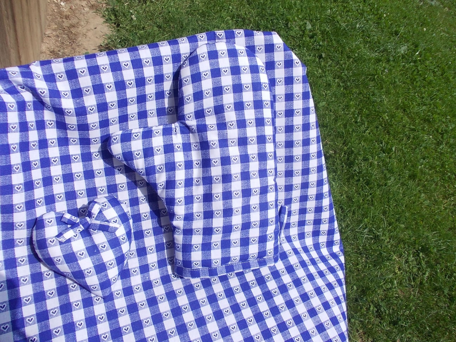 Modrá sada na chalupu