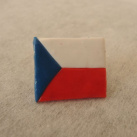 Připínací odznak Česká vlajka