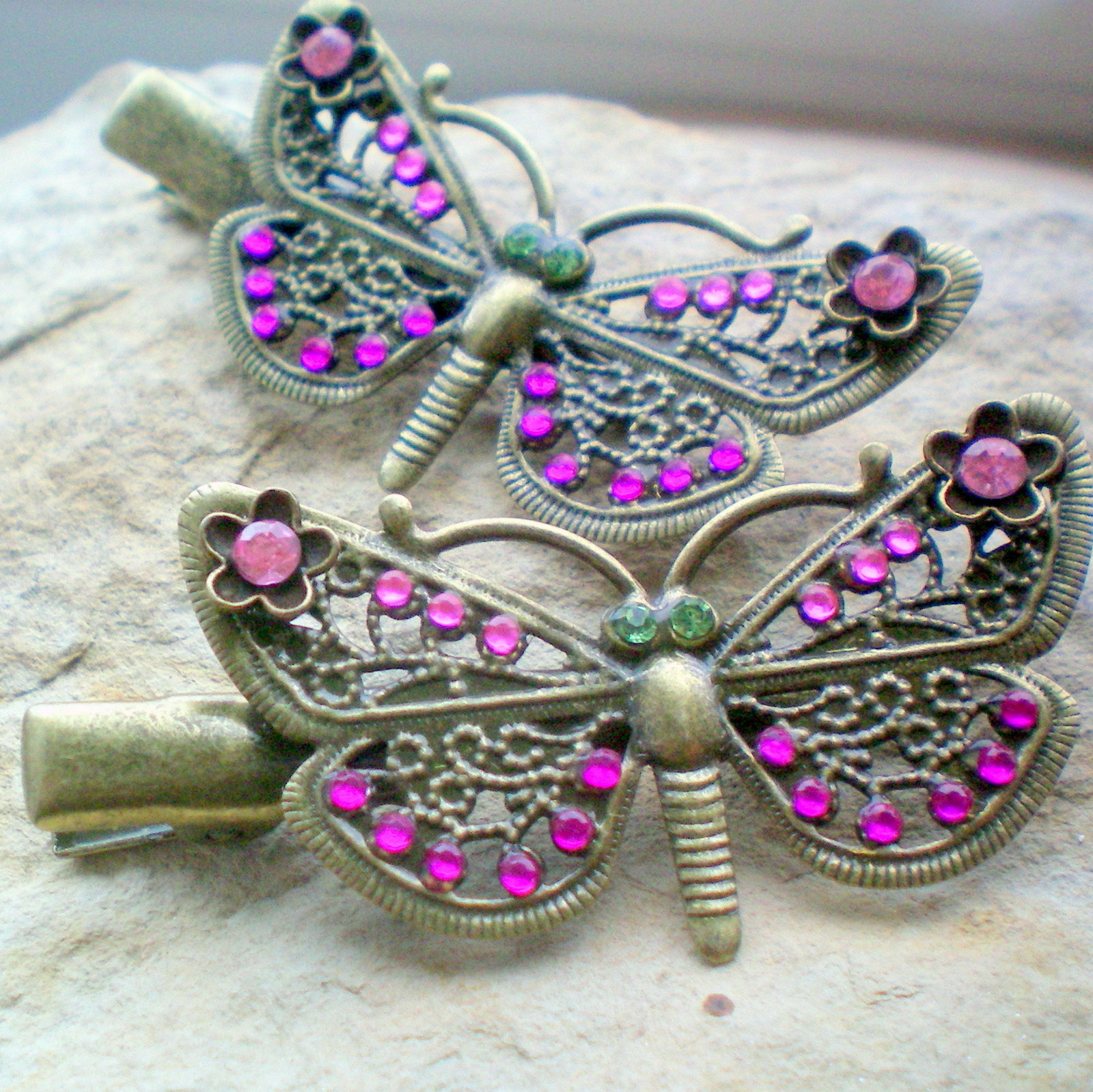 Motýlkové sponky 1 kus