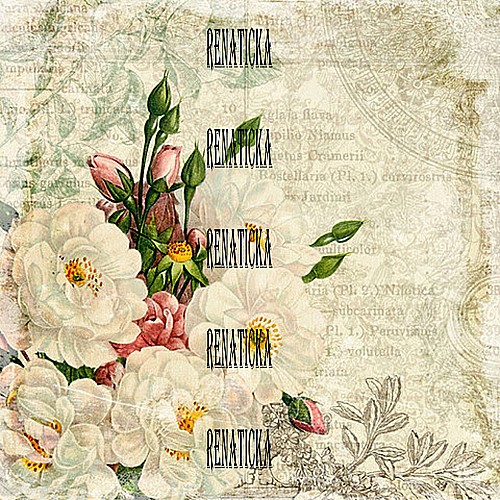 Bavlněná látka - panel  W9