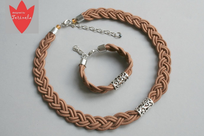 Náhrdelník a náramek © Být půvabná ...