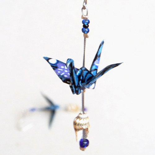  Dovolenkové krásky - origami náušnice