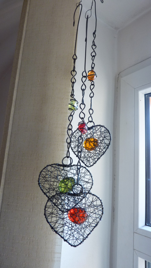 závěsné srdíčko