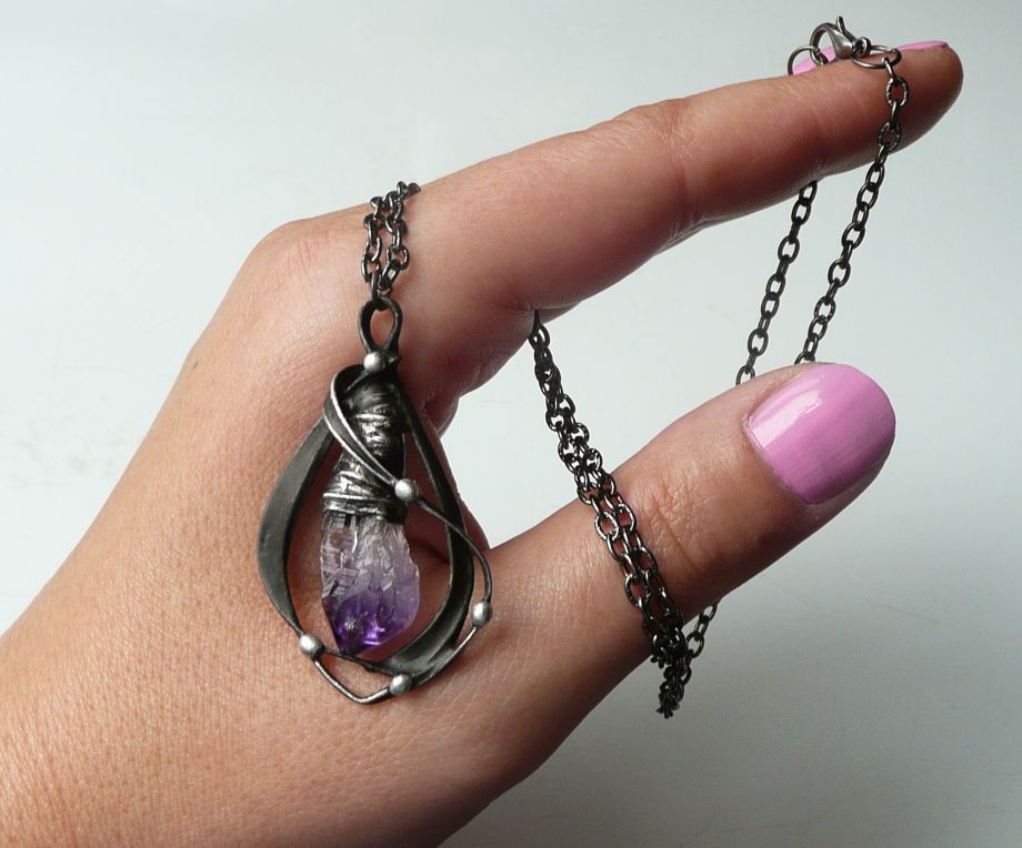 Witch.. / "čarodějný" amulet s ametystem/ 