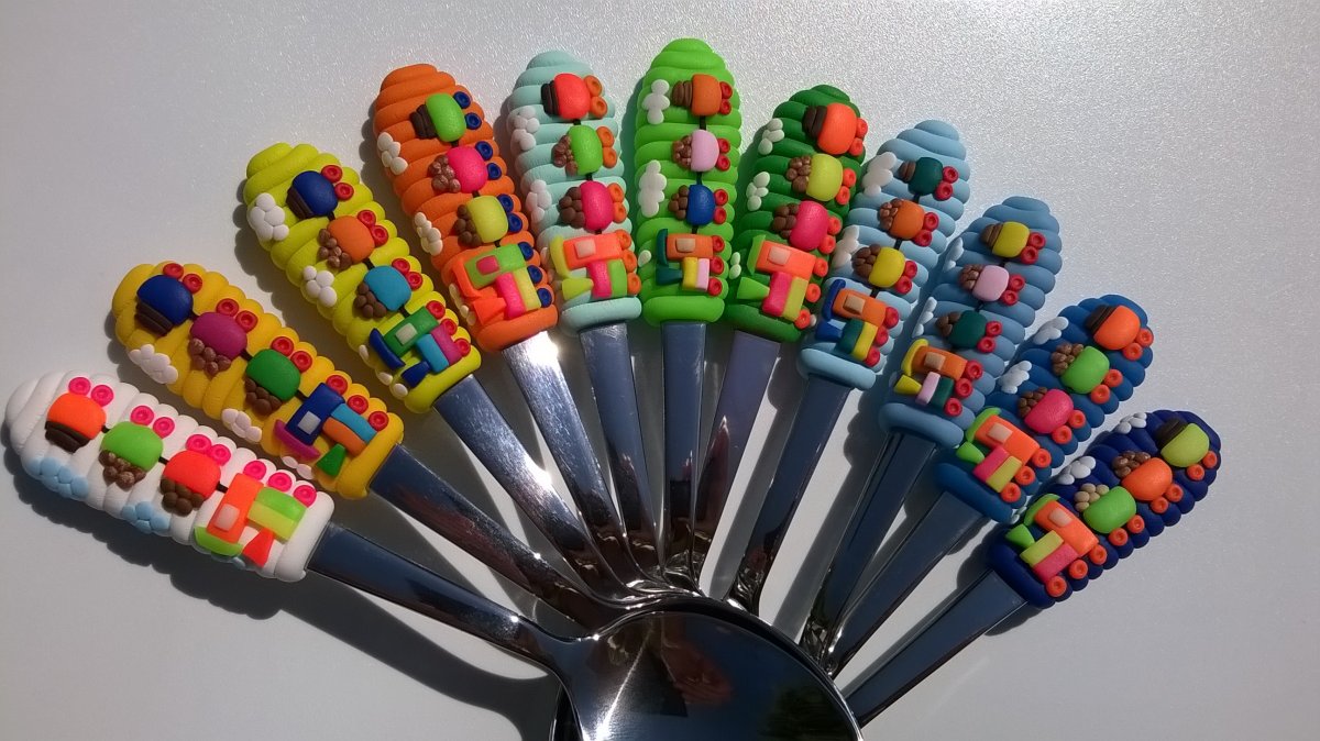 Polévková lžíce mašinka