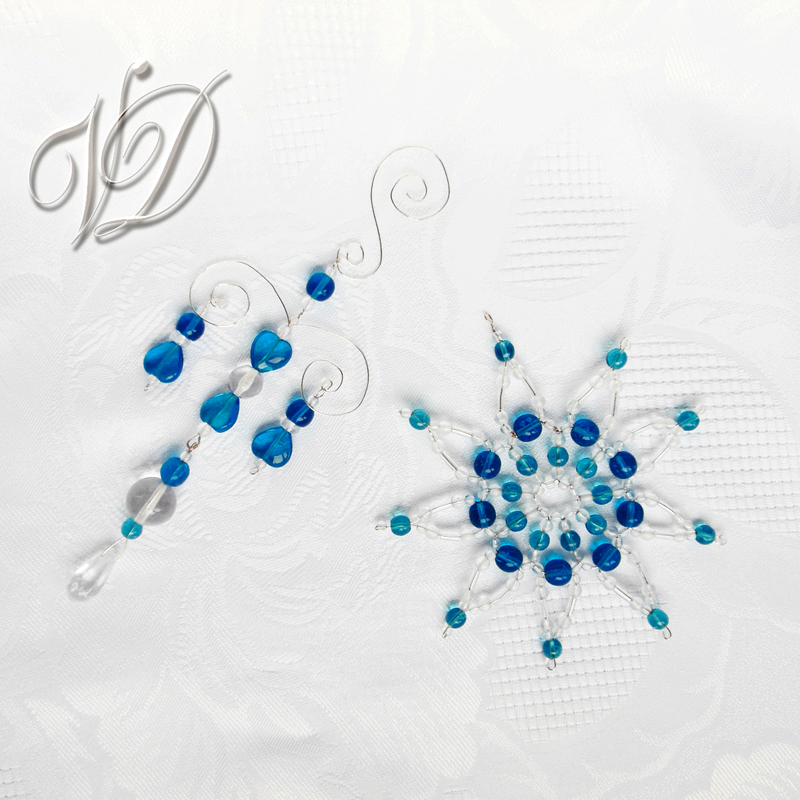 Korálkové ozdoby - dekorace