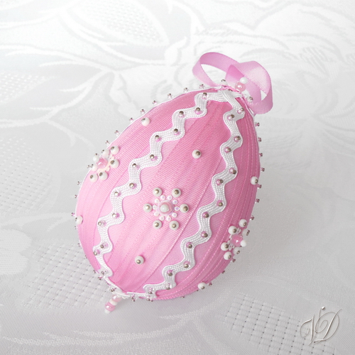 Originální vajíčko s korálky (OZ102)