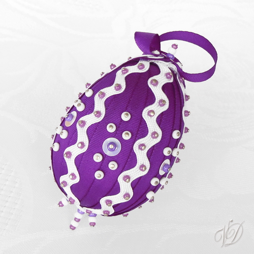 Originální vajíčko s korálky (OZ105)