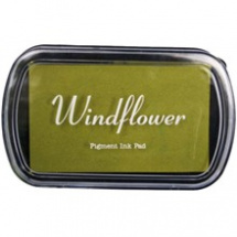 Razítkovací polštářek Windflower Žlutozelený 10x6cm (PG-01.zlutozelena)
      