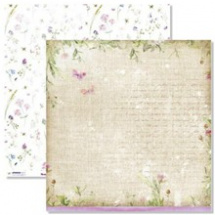 Oboustranný papír na scrapbook Beautiful Flowers (1ks) č.02 (SCRAPBF02)
      
