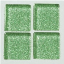 Kamínky mozaika skleněné 1cm/200g zelené se třpytkami (2293765)
      