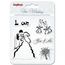 Transparentní razítka For Wedding - Svatba (5ks) (SCB4901010b)
      