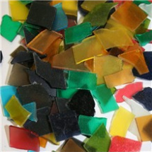 Mozaika skleněné střepy matný mix 200g (2290012)
      