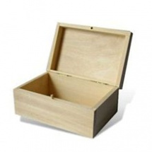 Dřevěná krabička s víčkem malá 16x11x7 cm (540-251)
      