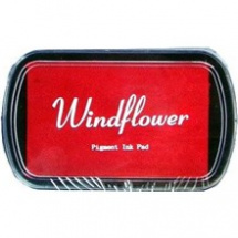 Razítkovací polštářek Windflower Červený 10x6cm (PG-01.cervena)
      