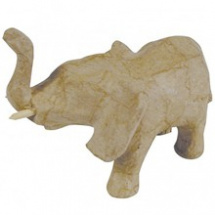 Kartonový předmět XS slon s chobotem nahoru (AP607)
      