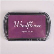 Razítkovací polštářek Windflower Světle fialový 10x6cm (PG-01.svetle fialova)
      