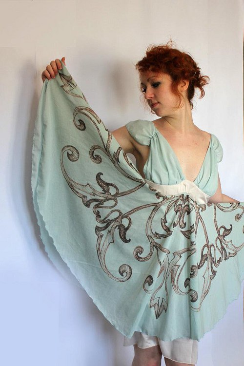 Šaty z motivu Hranice řádu (Renesance)