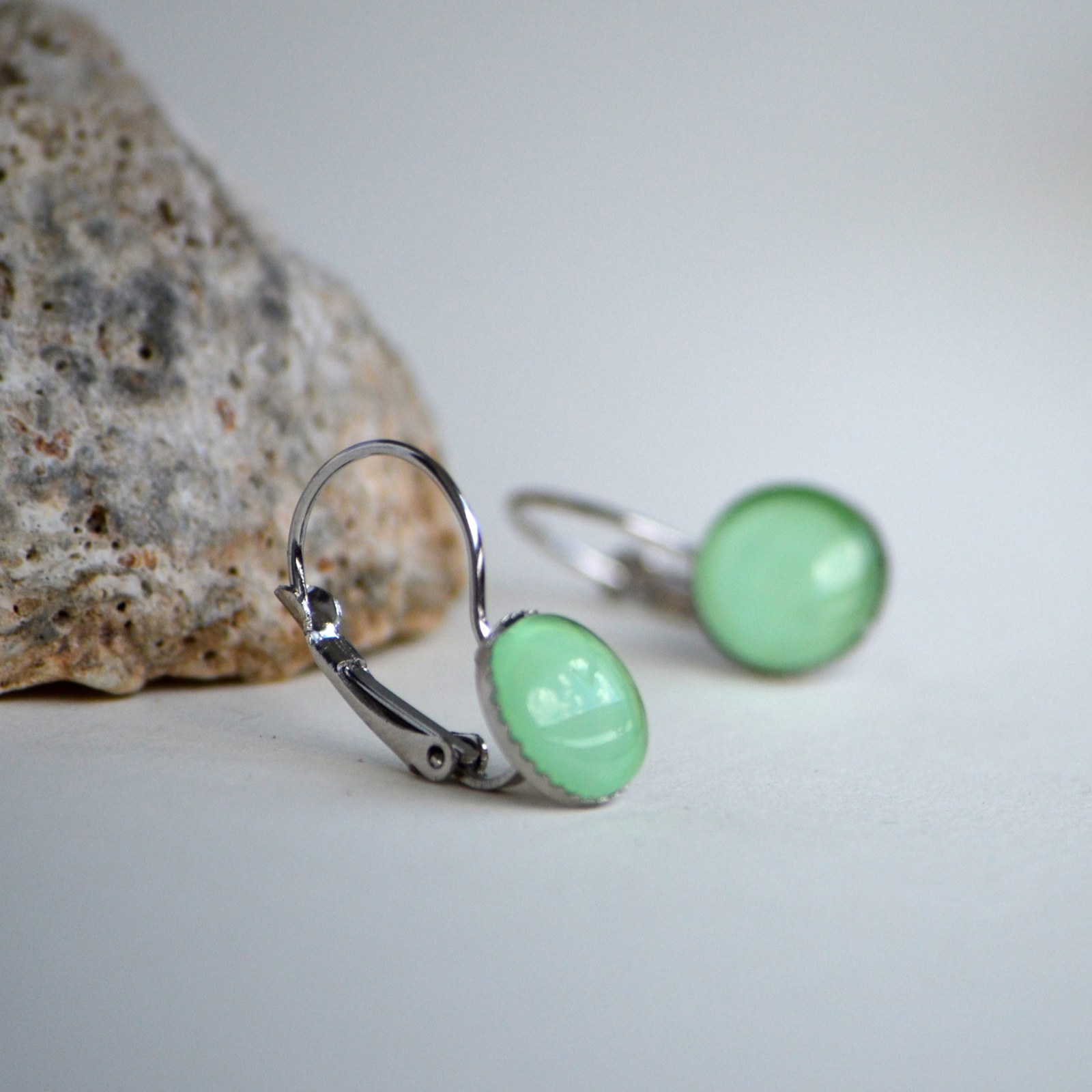 Mentolky, závěsné naušničky