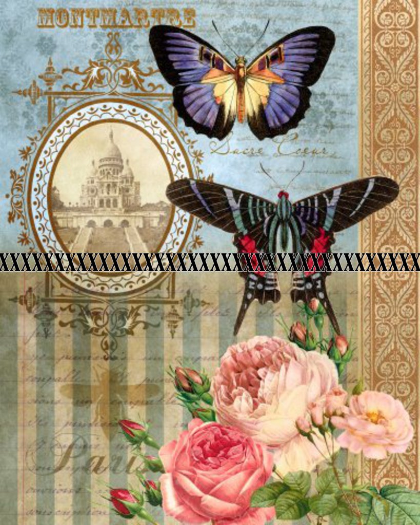 Bavlněná látka - panel Z174