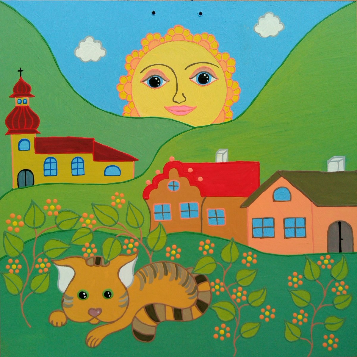 Obrázek - Kousek za vsí.