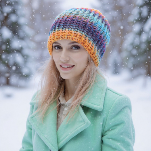 Čepice barvičková 2359