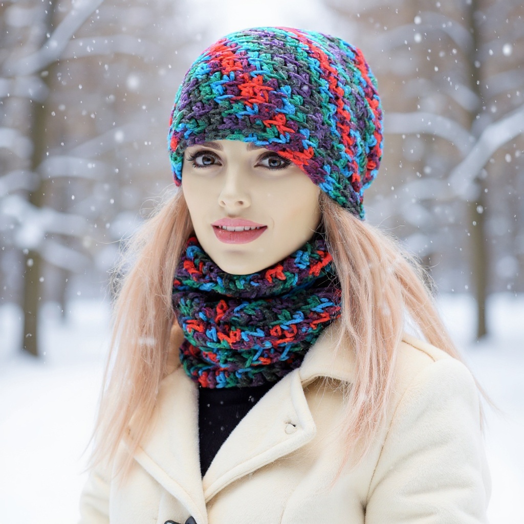 SET ČEPICE A NÁKRČNÍKU 1651