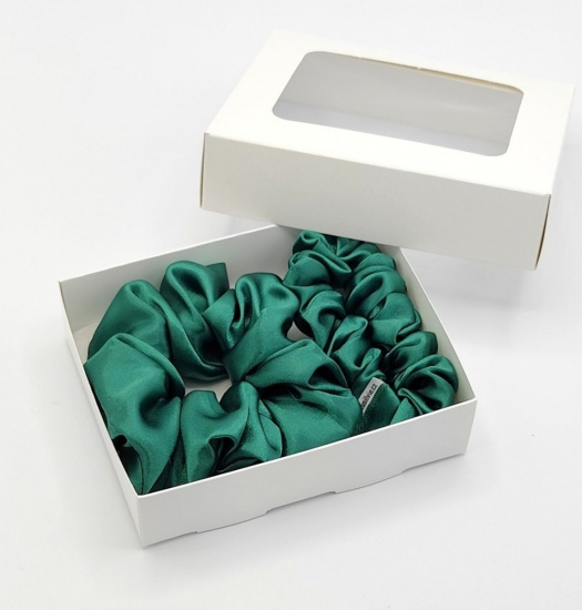 Sada dvou zelených gumiček L-klasik a S