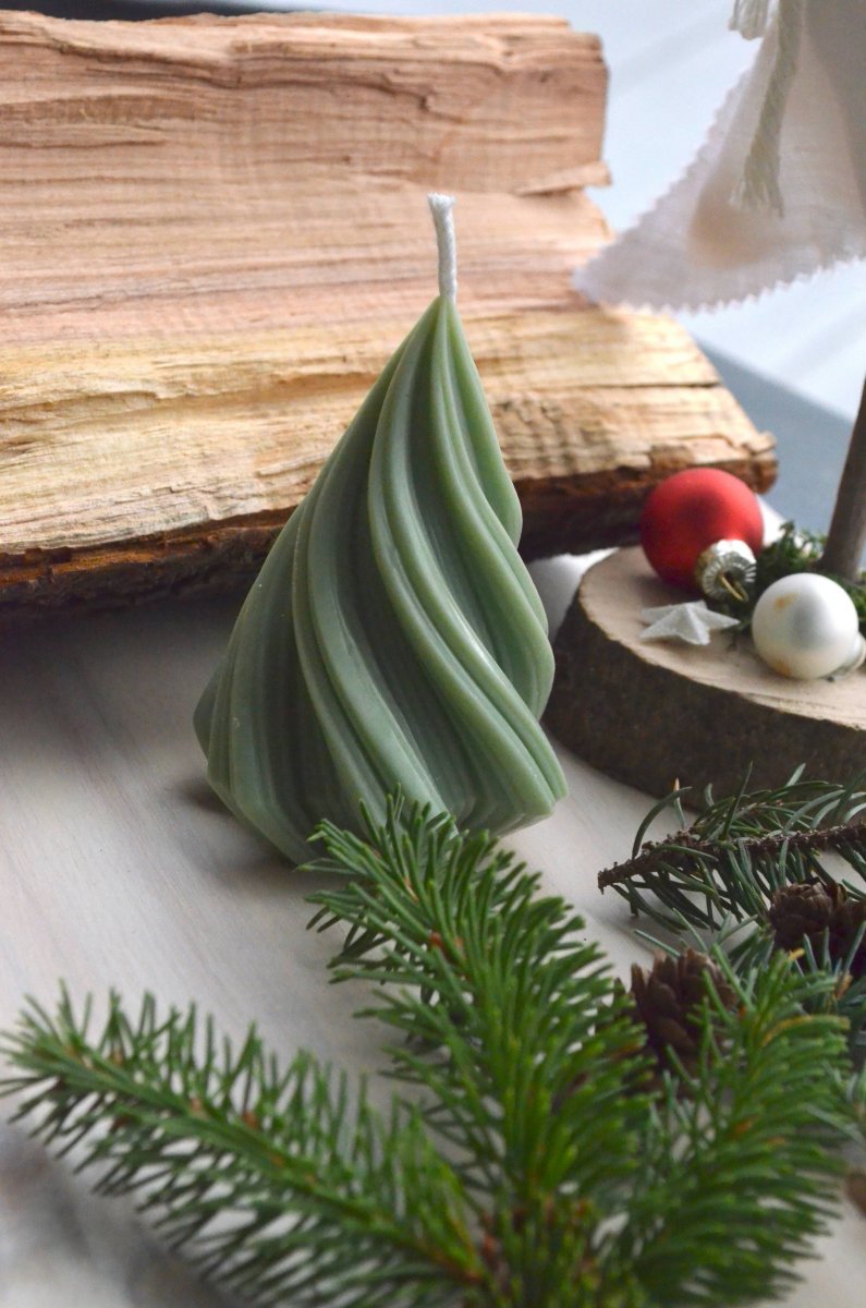 Sójová svíčka - Stromek šedá