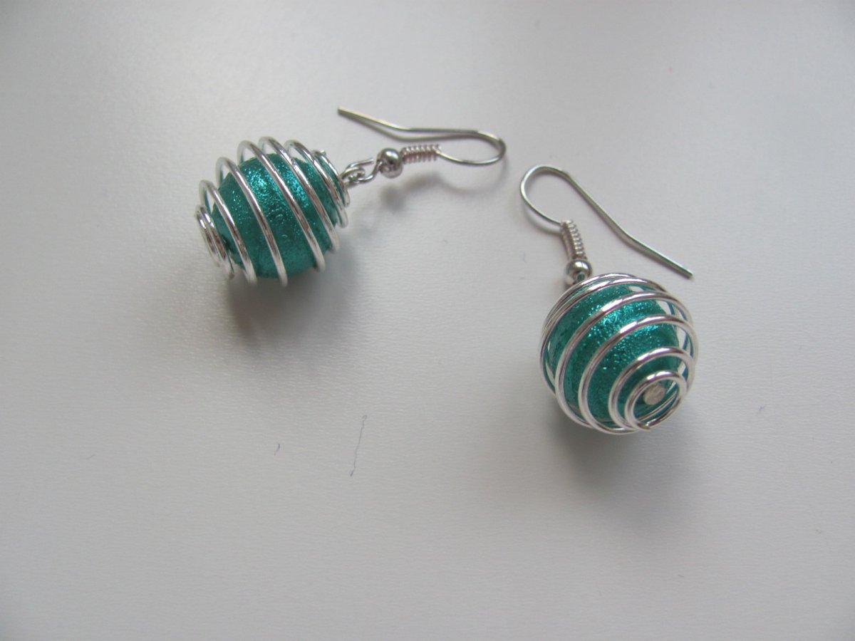 Spirálky velké - zelené