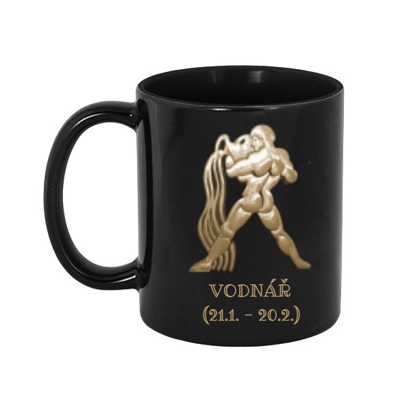 Hrnek s potiskem znamení Vodnář