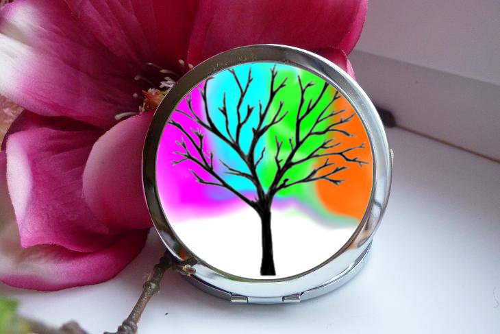 Zrcátko Duhový strom