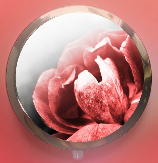 zrcátko red rose - text na přání
