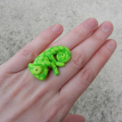 Chamík zelený na prst